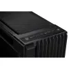 Caja de PC ASUS ProArt PA602 Wood Edition Midi Tower negra — madera, compatibilidad ATX/EATX, cristal templado, 4×3,5 inch / 8×2,5 inch, GPU de hasta 450 mm