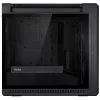 Caja de PC ASUS ProArt PA602 Wood Edition Midi Tower negra — madera, compatibilidad ATX/EATX, cristal templado, 4×3,5 inch / 8×2,5 inch, GPU de hasta 450 mm
