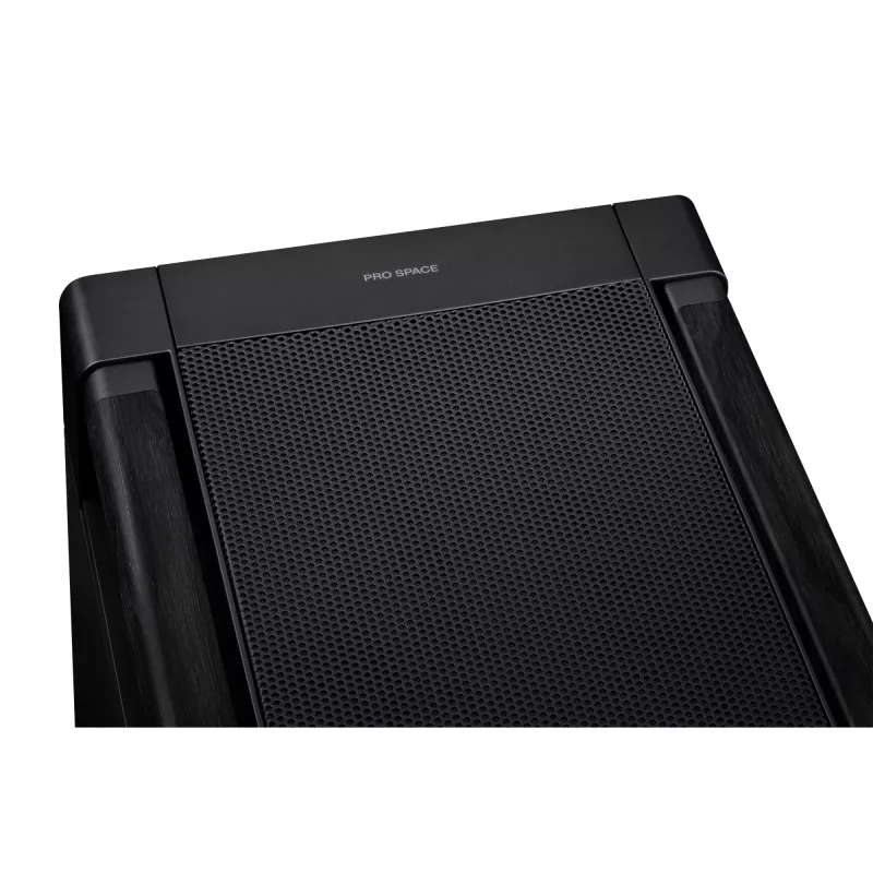 Caja de PC ASUS ProArt PA602 Wood Edition Midi Tower negra — madera, compatibilidad ATX/EATX, cristal templado, 4×3,5 inch / 8×2,5 inch, GPU de hasta 450 mm