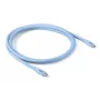 Cable USB-C CLUB3D azul, 2 m, USB-C, USB-C, USB4 Gen 2x2, 20 Gbit/s, Azul