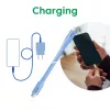 Cable USB-C CLUB3D azul, 2 m, USB-C, USB-C, USB4 Gen 2x2, 20 Gbit/s, Azul