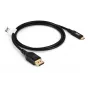 Cable USB Type-C a DisplayPort 2.1, Club 3D CAC-1559, bidireccional, certificado VESA DP80, 1 m