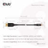 Cable bidireccional CLUB3D Mini DisplayPort™ a DisplayPort™ certificado VESA DP80 M/M 1m/3.28ft