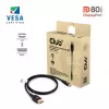 Cable bidireccional CLUB3D Mini DisplayPort™ a DisplayPort™ certificado VESA DP80 M/M 1m/3.28ft