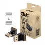 Adaptador club 3D DisplayPort macho a DisplayPort 1.4 hembra 90° en ángulo, compatible con 4K@120Hz