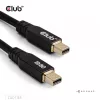 Cable bidireccional CLUB3D MiniDisplayPort™ a MiniDisplayPort certificado VESA DP80 M/M 1m/3,28ft