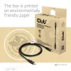 Cable bidireccional CLUB3D MiniDisplayPort™ a MiniDisplayPort certificado VESA DP80 M/M 1m/3,28ft