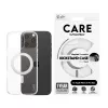 PanzerGlass CARE™ by ® Case Transparente con Kickstand plateado y MagSafe iPhone 16 Pro Max