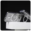 PanzerGlass CARE™ by ® Case Transparente con Kickstand plateado y MagSafe iPhone 16 Pro Max