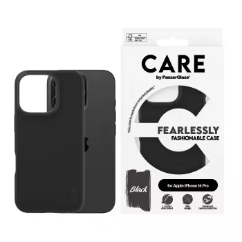 PanzerGlass CARE™ by ® Case Negro iPhone 16 Pro