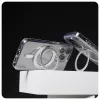 PanzerGlass CARE™ by ® Case Transparente con Kickstand plateado y MagSafe iPhone 16