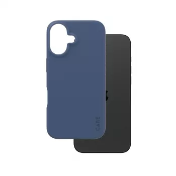 Funda PanzerGlass CARE by funda de moda Blue iPhone 16