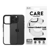 Funda PanzerGlass CARE™ by ® Urban Combat transparente con marco negro para iPhone 16 Pro