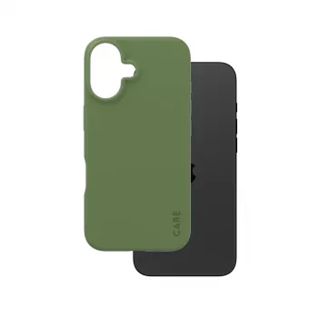 Funda PanzerGlass CARE™ by ® verde iPhone 16