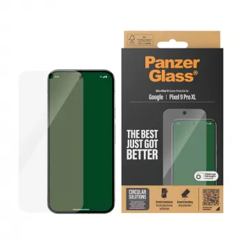 Protector de pantalla PanzerGlass® Google Pixel 9 Pro XL | Ultra-Wide Fit
