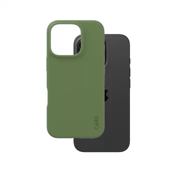 Funda PanzerGlass CARE by ® funda moderna verde iPhone 16 Pro