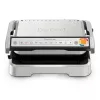 Parrilla de contacto Tefal OptiGrill 4en1 GC774D30 negra plateada rectangular