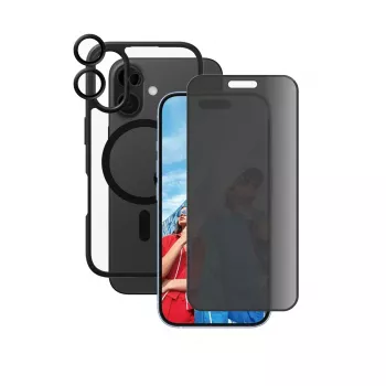 PanzerGlass ® | CARE by ® Flagship 3 en 1 Privacy Bundle iPhone 16
