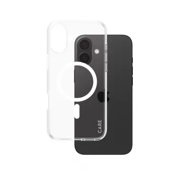 PanzerGlass CARE™ by ® Funda Urban Combat transparente con MagSafe blanco iPhone 16 Plus