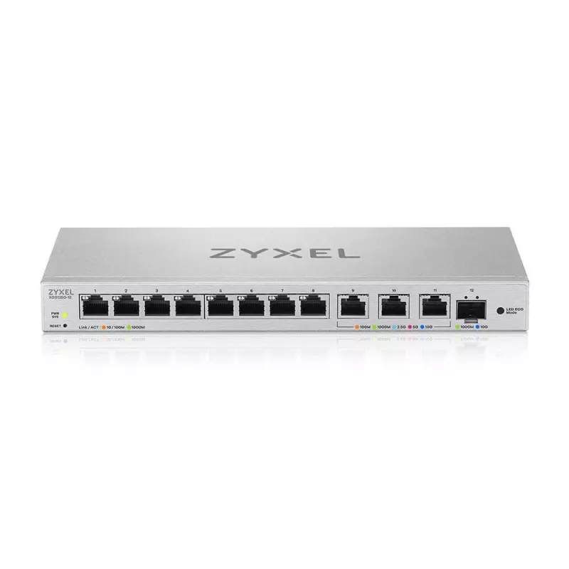 Zyxel XGS1250-12 Managed L2 10G Ethernet (100/1000/10000) Gris