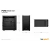 Caja PC be quiet! PURE BASE 501 Black Midi Tower (envase abierto)
