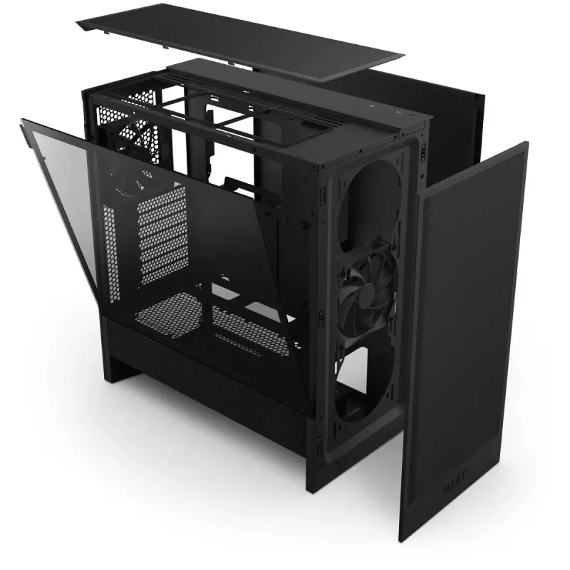 NZXT H5 Flow (2024) carcasa Mid Tower ATX, Negra
