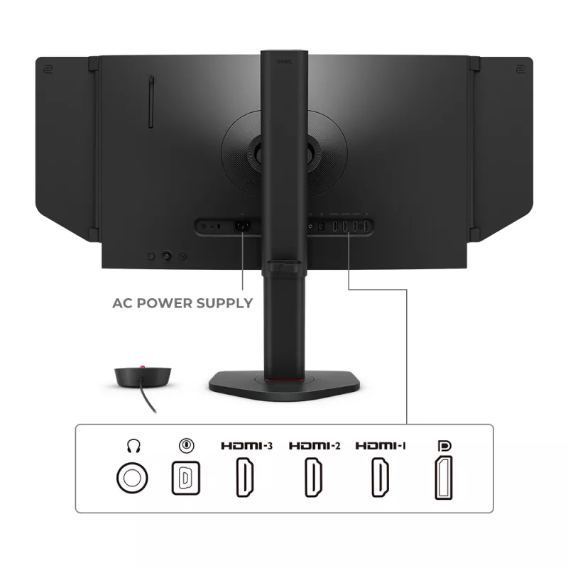 Monitor de ordenador ZOWIE XL2566X+ 62,2 cm (24,5 inch) 1920 x 1080 píxeles Full HD Negro