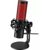 HyperX QuadCast 2 - Micrófono USB (negro), micrófono para podcast, -7,5 dB, 20 – 20000 Hz, 0,05 %, 32 Ω, 24 bits