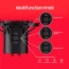 HyperX QuadCast 2 - Micrófono USB (negro), micrófono para podcast, -7,5 dB, 20 – 20000 Hz, 0,05 %, 32 Ω, 24 bits