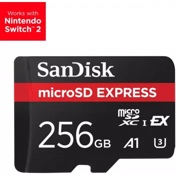 Tarjeta microSD WESTERN DIGITAL Express 256 GB 880 MB/s lectura