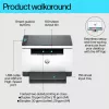 Impresora multifunción HP LaserJet MFP M234d — láser monocromo, 29 ppm, dúplex, Ethernet, A4