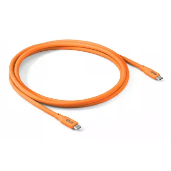 CLUB3D cable / adaptador cable USB USB4 Gen 2x2 2 m USB C naranja