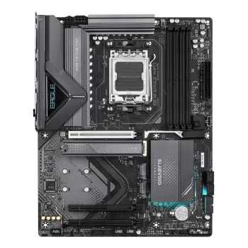 Placa base GIGABYTE X870 EAGLE WIFI7 ATX, chipset AMD X870, zócalo AM5, DDR5, 4x DIMM, Wi‑Fi 7, LAN 2,5Gb