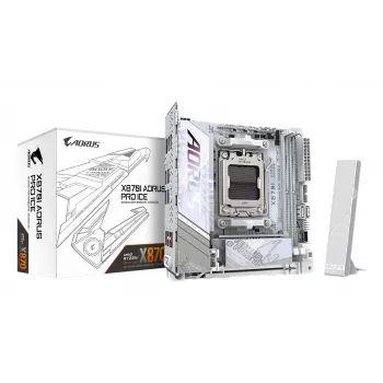 Placa base GIGABYTE X870I AORUS PRO ICE, AMD AM5, Mini-ITX
