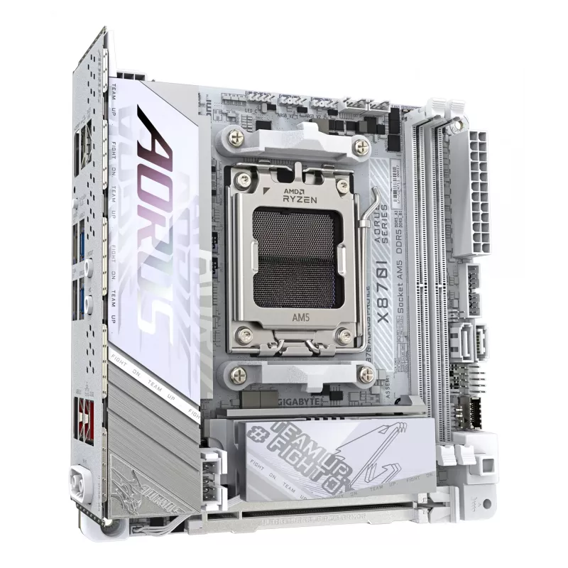 Placa base GIGABYTE X870I AORUS PRO ICE, AMD AM5, Mini-ITX