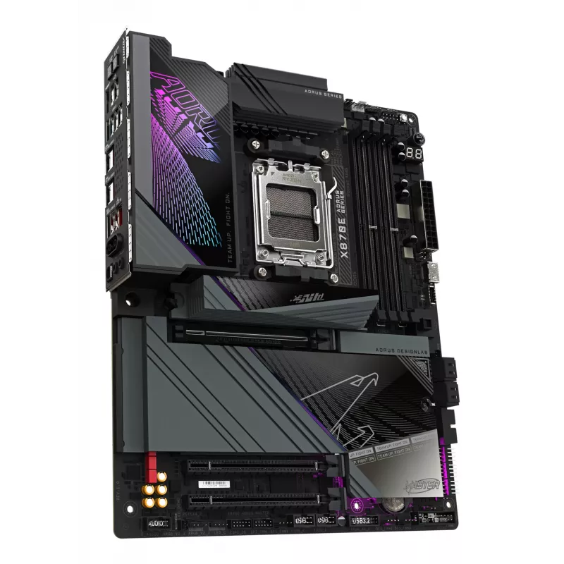 Placa base GIGABYTE X870E AORUS MASTER, AMD, zócalo AM5, ATX
