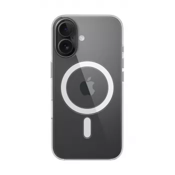 APPLE funda transparente Apple con MagSafe iPhone 16 transparente