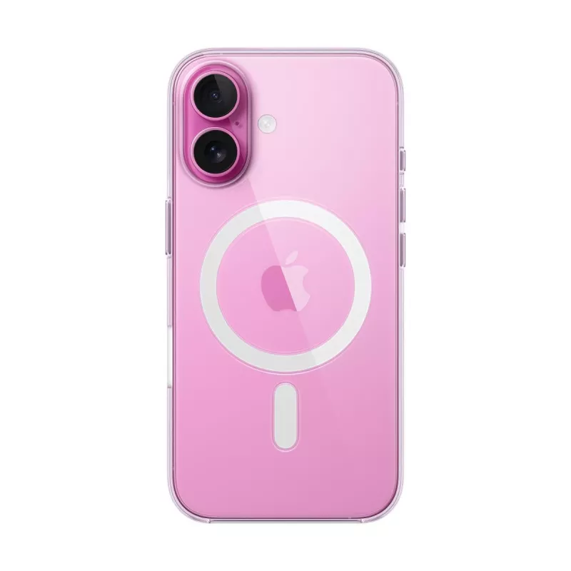 APPLE funda transparente Apple con MagSafe iPhone 16 transparente