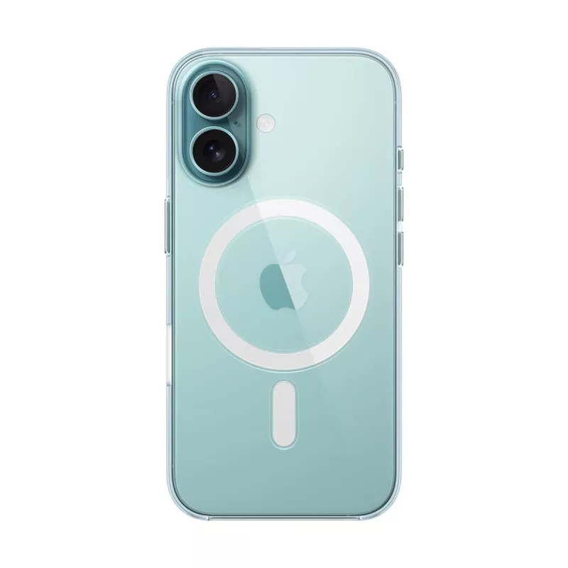 APPLE funda transparente Apple con MagSafe iPhone 16 transparente