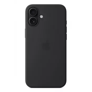 APPLE iPhone 16 Plus - funda de silicona con MagSafe - negro