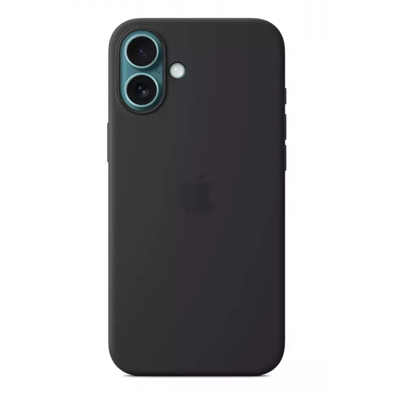 APPLE iPhone 16 Plus - funda de silicona con MagSafe - negro