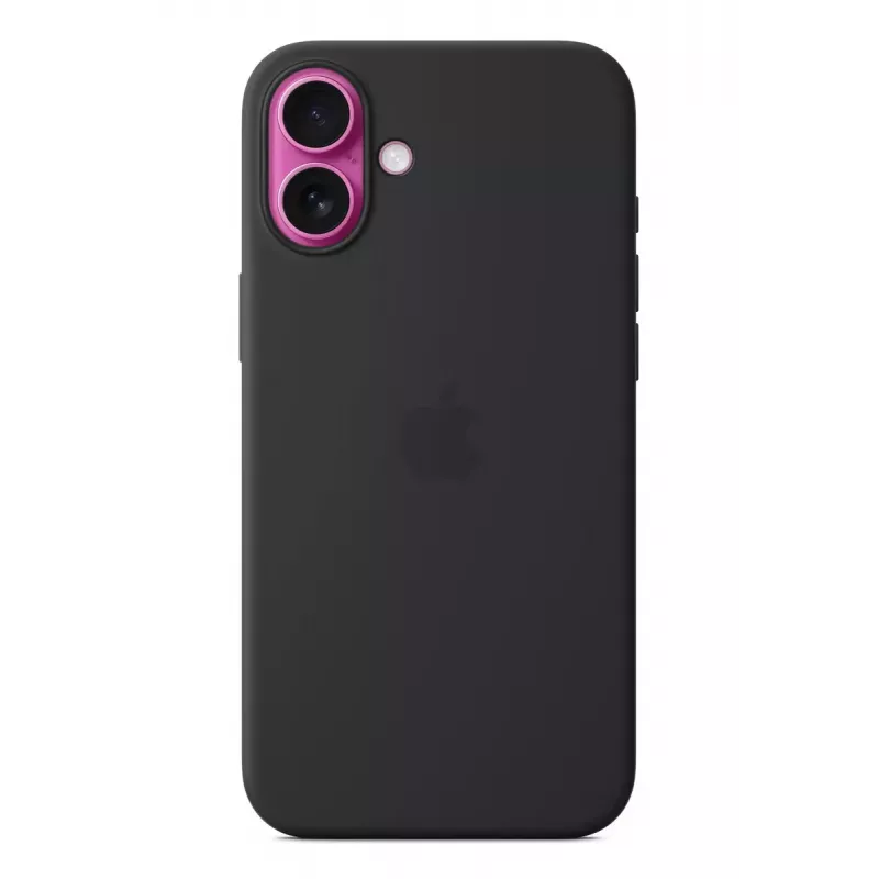 APPLE iPhone 16 Plus - funda de silicona con MagSafe - negro