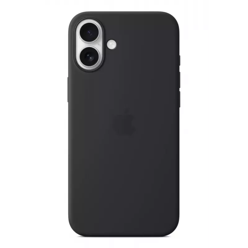 APPLE iPhone 16 Plus - funda de silicona con MagSafe - negro