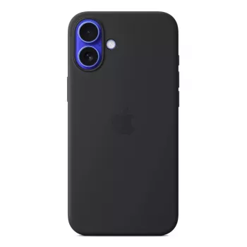 APPLE iPhone 16 Plus - funda de silicona con MagSafe - negro
