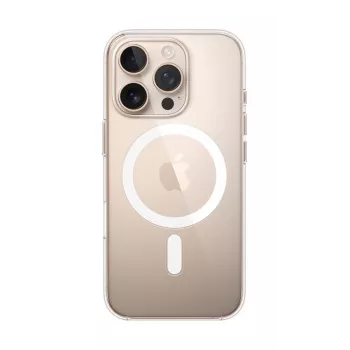 APPLE funda transparente Apple con MagSafe iPhone 16 Pro transparente