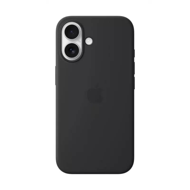 APPLE iPhone 16 – funda de silicona con MagSafe – negro
