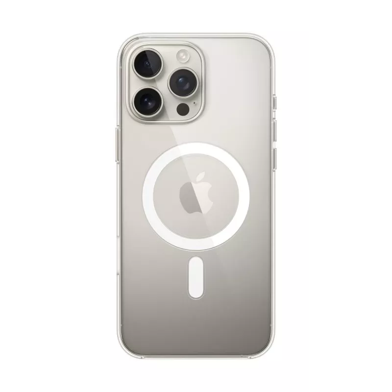 APPLE funda transparente Apple con MagSafe iPhone 16 Pro Max transparente