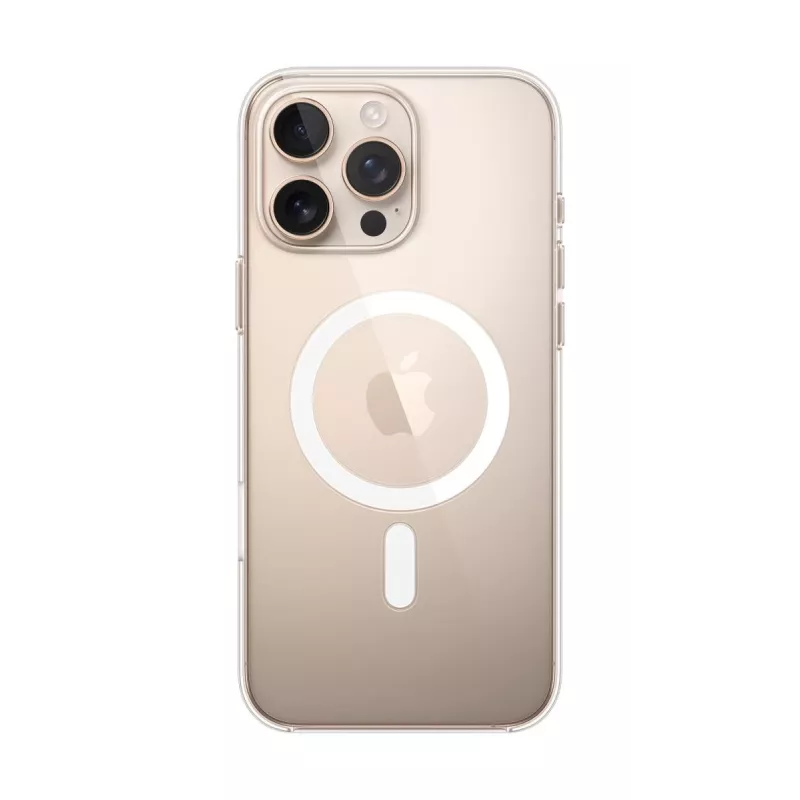 APPLE funda transparente Apple con MagSafe iPhone 16 Pro Max transparente