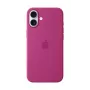APPLE funda de silicona Apple con MagSafe iPhone 16 Plus fucsia