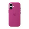 APPLE funda de silicona Apple con MagSafe iPhone 16 fucsia
